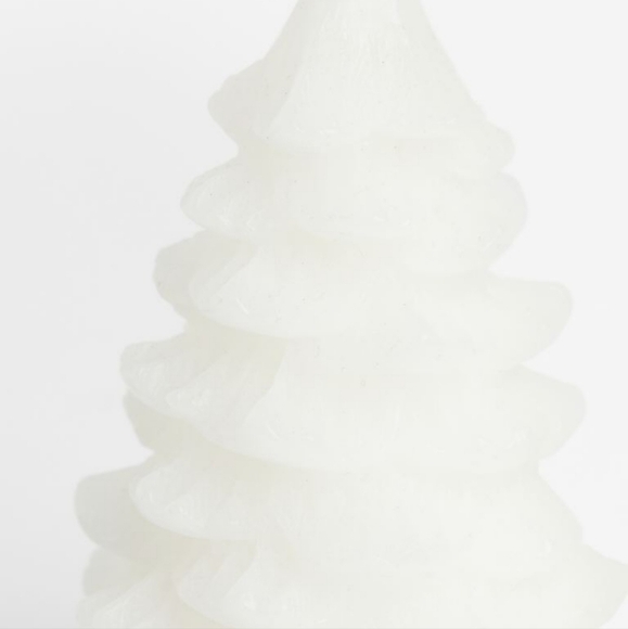 New Christmas Tree Candle Holiday Decor White Tree Candle - Picture 2 of 4
